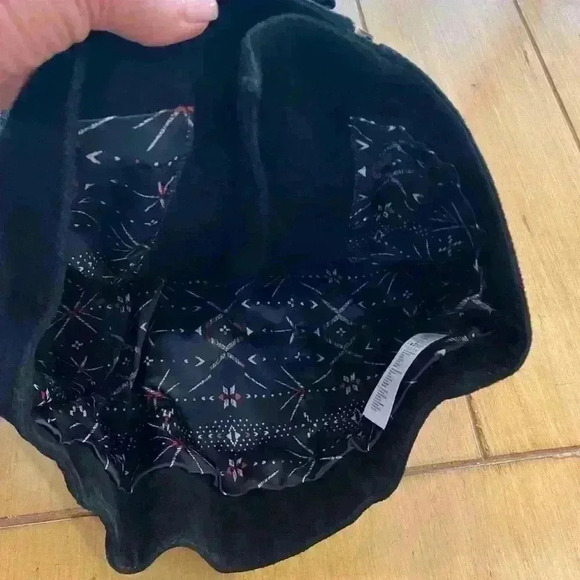 Womens Leather Fringe Vest Black Zipper Lined Western small great condition - Picture 8 of 9